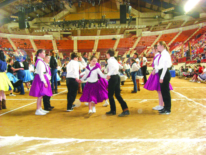 Juniata Co. square dancers compete at PA farm Show